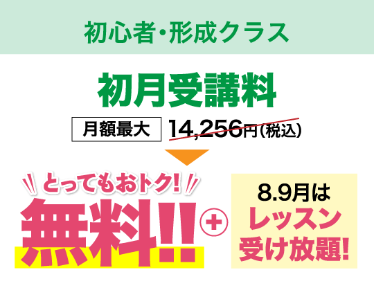 初心者・形成クラス