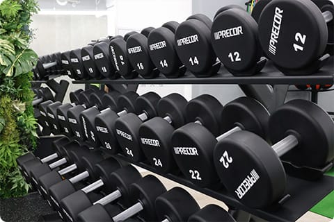 フリーウエイトエリア