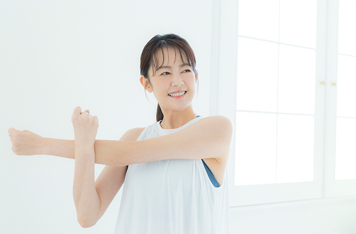 朝のトレーニング